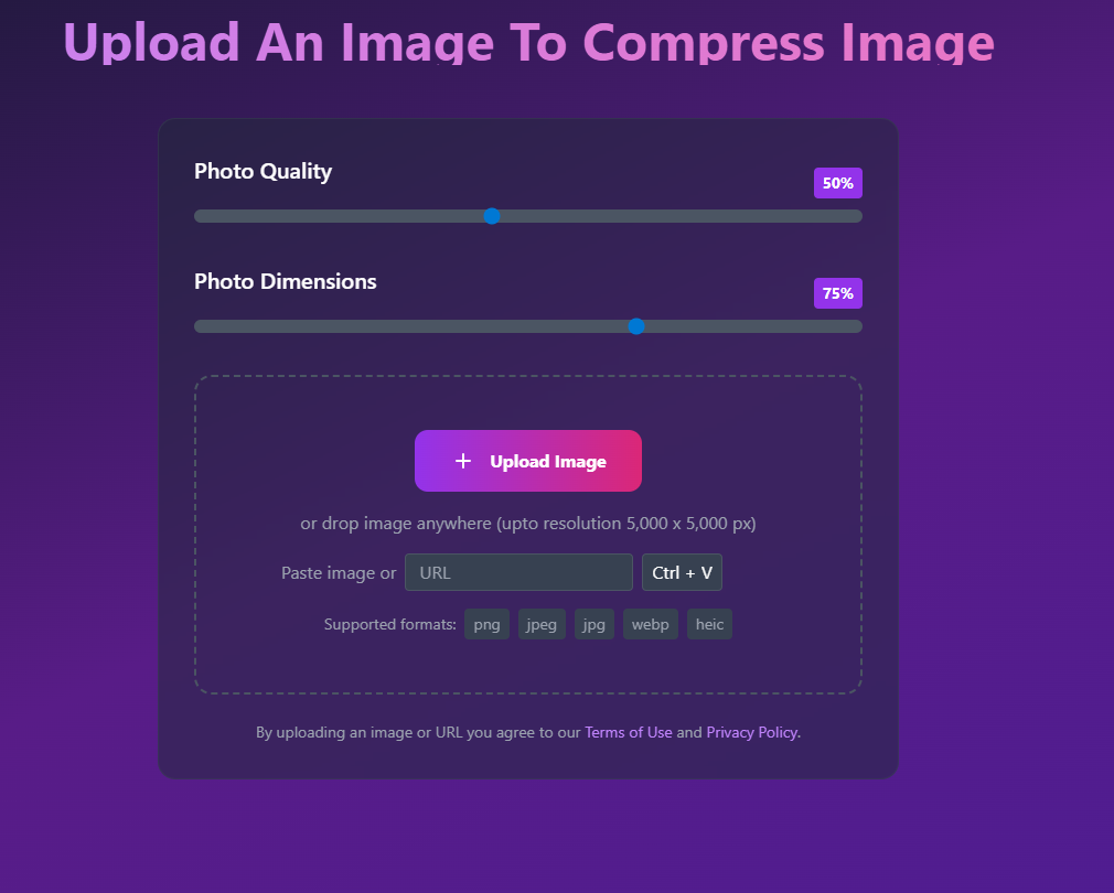 Image Compressor
