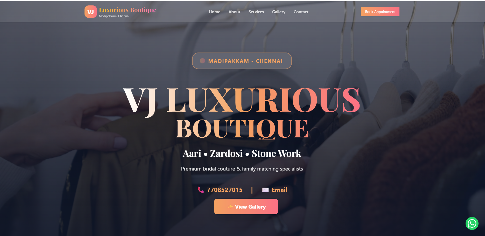 VJ LUXURIOUS BOUTIQUE